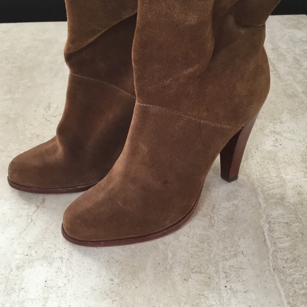 MICHAEL Michael Kors Vintage Slouchy Suede Knee-High Boots - Picture 2 of 8
